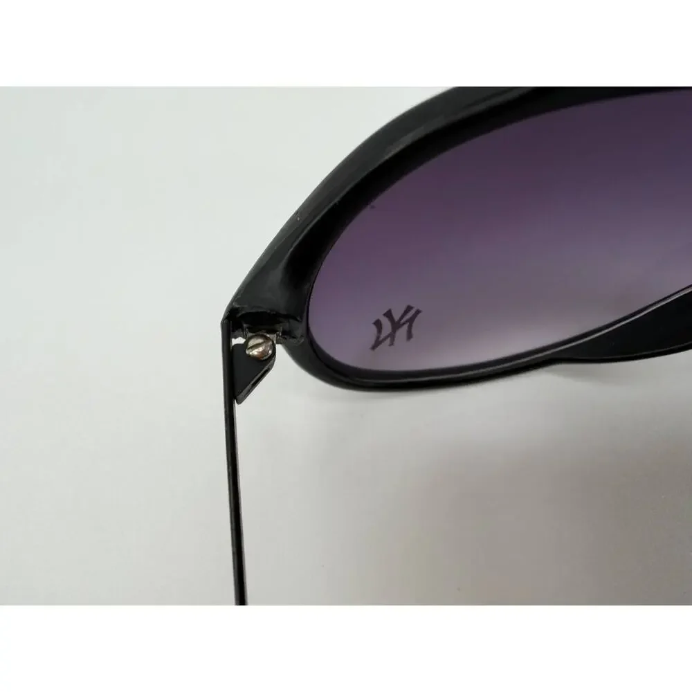 Vintage Milk Duds NY Yankees Logo Black Purple Sunglasses Promotional Eyewear